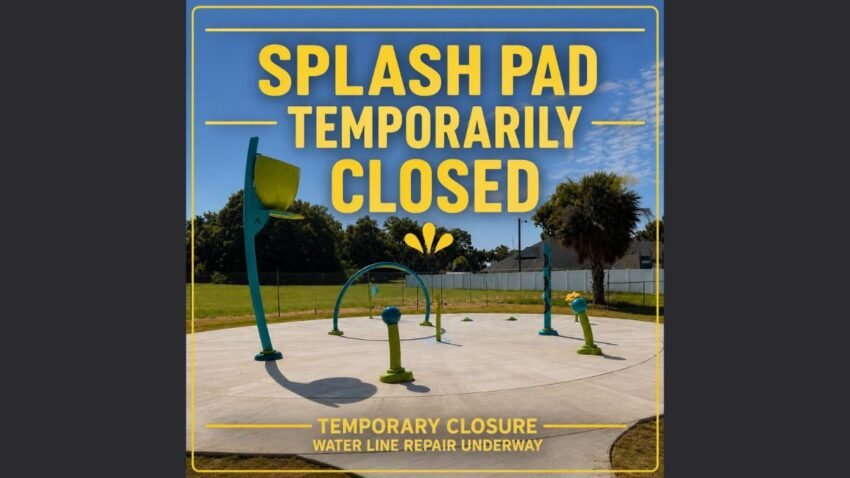 Bruce Edgerly Park splash pad